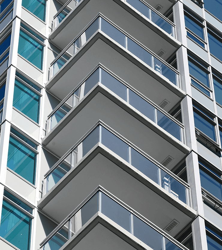 Close up of Mandarin Residences