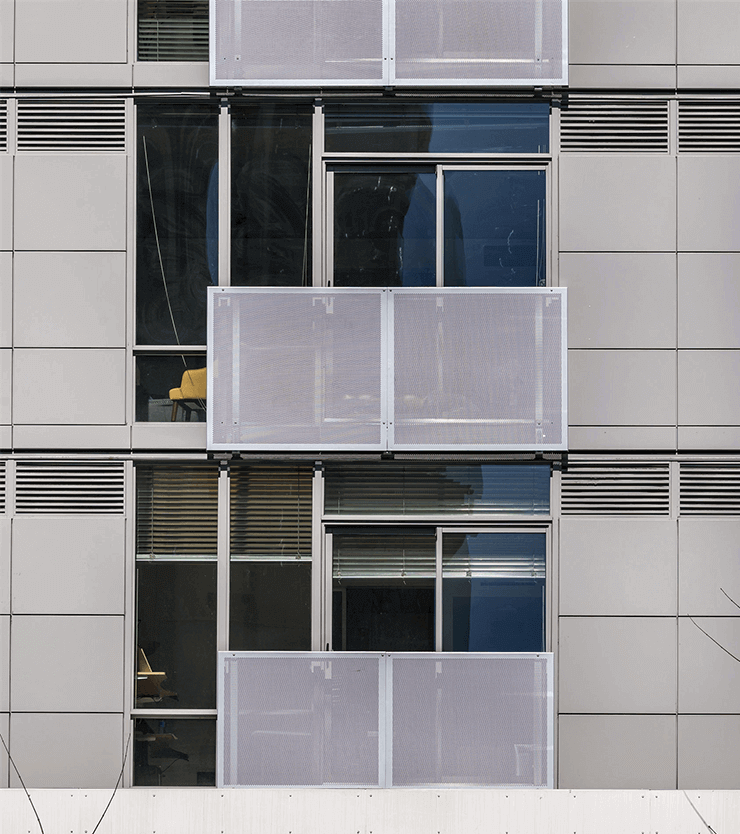 Alley 111 building closeup